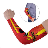 Custom Uganda Basketball Arm Sleeves Go Silverbacks - Wonder Print Shop