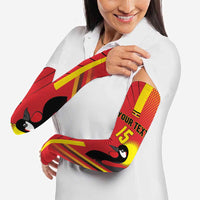 Custom Uganda Basketball Arm Sleeves Go Silverbacks - Wonder Print Shop