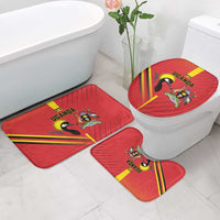 Uganda Basketball Bathroom Set Go Silverbacks - Wonder Print Shop