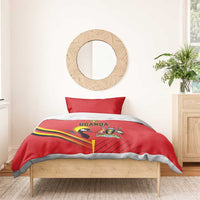 Uganda Basketball Bedding Set Go Silverbacks - Wonder Print Shop