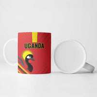 Custom Uganda Basketball Ceramic Mug Go Silverbacks - Wonder Print Shop