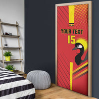 Custom Uganda Basketball Door Cover Go Silverbacks - Wonder Print Shop