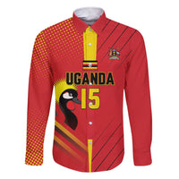 Custom Uganda Basketball Family Matching Short Sleeve Bodycon Dress and Hawaiian Shirt Go Silverbacks - Wonder Print Shop