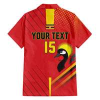 Custom Uganda Basketball Family Matching Tank Maxi Dress and Hawaiian Shirt Go Silverbacks - Wonder Print Shop