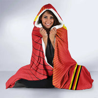 Uganda Basketball Hooded Blanket Go Silverbacks - Wonder Print Shop