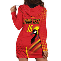 Custom Uganda Basketball Hoodie Dress Go Silverbacks - Wonder Print Shop