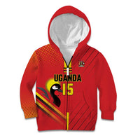 Custom Uganda Basketball Kid Hoodie Go Silverbacks - Wonder Print Shop