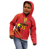 Custom Uganda Basketball Kid Hoodie Go Silverbacks - Wonder Print Shop