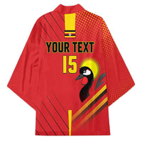 Custom Uganda Basketball Kimono Go Silverbacks - Wonder Print Shop