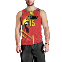 Custom Uganda Basketball Men Tank Top Go Silverbacks - Wonder Print Shop