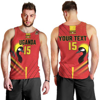 Custom Uganda Basketball Men Tank Top Go Silverbacks - Wonder Print Shop
