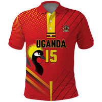 Custom Uganda Basketball Polo Shirt Go Silverbacks - Wonder Print Shop