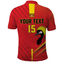 Custom Uganda Basketball Polo Shirt Go Silverbacks - Wonder Print Shop