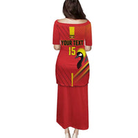 Custom Uganda Basketball Puletasi Go Silverbacks - Wonder Print Shop