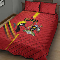 Uganda Basketball Quilt Bed Set Go Silverbacks - Wonder Print Shop
