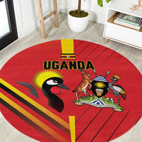 Uganda Basketball Round Carpet Go Silverbacks - Wonder Print Shop