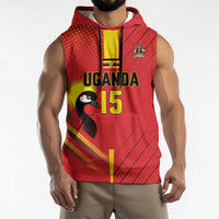 Custom Uganda Basketball Sleeveless Hoodie Go Silverbacks - Wonder Print Shop
