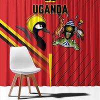 Uganda Basketball Window Curtain Go Silverbacks - Wonder Print Shop