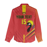 Custom Uganda Basketball Women Casual Shirt Go Silverbacks - Wonder Print Shop