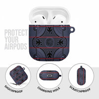 Lesotho Seanamarena AirPods Case Basotho Traditional Blanket Style - Serenity - Wonder Print Shop