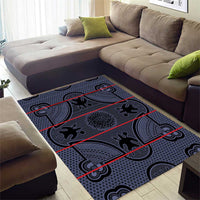 Lesotho Seanamarena Area Rug Basotho Traditional Blanket Style - Serenity - Wonder Print Shop