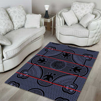 Lesotho Seanamarena Area Rug Basotho Traditional Blanket Style - Serenity - Wonder Print Shop