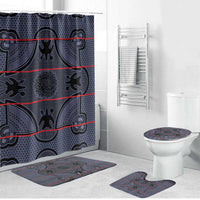 Lesotho Seanamarena Bathroom Set Basotho Traditional Blanket Style - Serenity - Wonder Print Shop