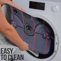 Lesotho Seanamarena Bathroom Set Basotho Traditional Blanket Style - Serenity - Wonder Print Shop