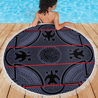 Lesotho Seanamarena Beach Blanket Basotho Traditional Blanket Style - Serenity - Wonder Print Shop