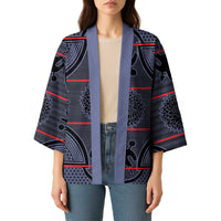 Lesotho Seanamarena Kimono Basotho Traditional Blanket Style - Serenity - Wonder Print Shop