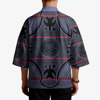 Lesotho Seanamarena Kimono Basotho Traditional Blanket Style - Serenity - Wonder Print Shop