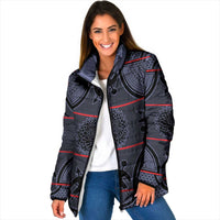 Lesotho Seanamarena Padded Jacket Basotho Traditional Blanket Style - Serenity - Wonder Print Shop