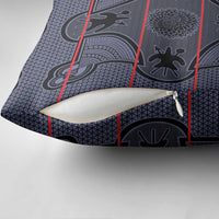 Lesotho Seanamarena Pillow Cover Basotho Traditional Blanket Style - Serenity - Wonder Print Shop
