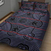 Lesotho Seanamarena Quilt Bed Set Basotho Traditional Blanket Style - Serenity - Wonder Print Shop