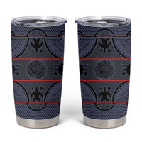 Lesotho Seanamarena Tumbler Cup Basotho Traditional Blanket Style - Serenity - Wonder Print Shop