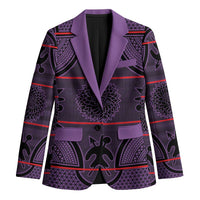 Lesotho Seanamarena Blazer Basotho Traditional Blanket Style - Violet - Wonder Print Shop