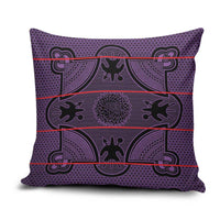 Lesotho Seanamarena Pillow Cover Basotho Traditional Blanket Style - Violet - Wonder Print Shop