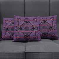 Lesotho Seanamarena Pillow Cover Basotho Traditional Blanket Style - Violet - Wonder Print Shop