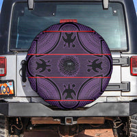Lesotho Seanamarena Spare Tire Cover Basotho Traditional Blanket Style - Violet - Wonder Print Shop