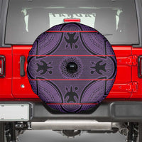 Lesotho Seanamarena Spare Tire Cover Basotho Traditional Blanket Style - Violet - Wonder Print Shop