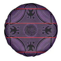 Lesotho Seanamarena Spare Tire Cover Basotho Traditional Blanket Style - Violet - Wonder Print Shop