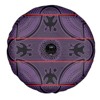 Lesotho Seanamarena Spare Tire Cover Basotho Traditional Blanket Style - Violet - Wonder Print Shop