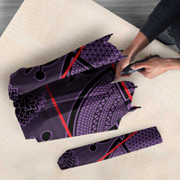 Lesotho Seanamarena Umbrella Basotho Traditional Blanket Style - Violet - Wonder Print Shop