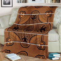 Lesotho Seanamarena Blanket Basotho Traditional Blanket Style - Orange - Wonder Print Shop