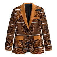 Lesotho Seanamarena Blazer Basotho Traditional Blanket Style - Orange - Wonder Print Shop