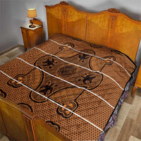 Lesotho Seanamarena Quilt Basotho Traditional Blanket Style - Orange - Wonder Print Shop