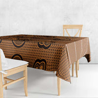 Lesotho Seanamarena Tablecloth Basotho Traditional Blanket Style - Orange - Wonder Print Shop