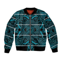Lesotho Seanamarena - Motlatsi Bomber Jacket Basotho Traditional Blanket Style - Lesotho Breeze - Wonder Print Shop