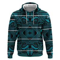 Lesotho Seanamarena - Motlatsi Hoodie Basotho Traditional Blanket Style - Lesotho Breeze - Wonder Print Shop