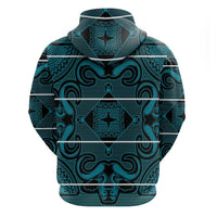Lesotho Seanamarena - Motlatsi Hoodie Basotho Traditional Blanket Style - Lesotho Breeze - Wonder Print Shop